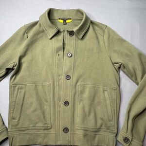 Banana Republic Olive Green Button-Front Jacket Small